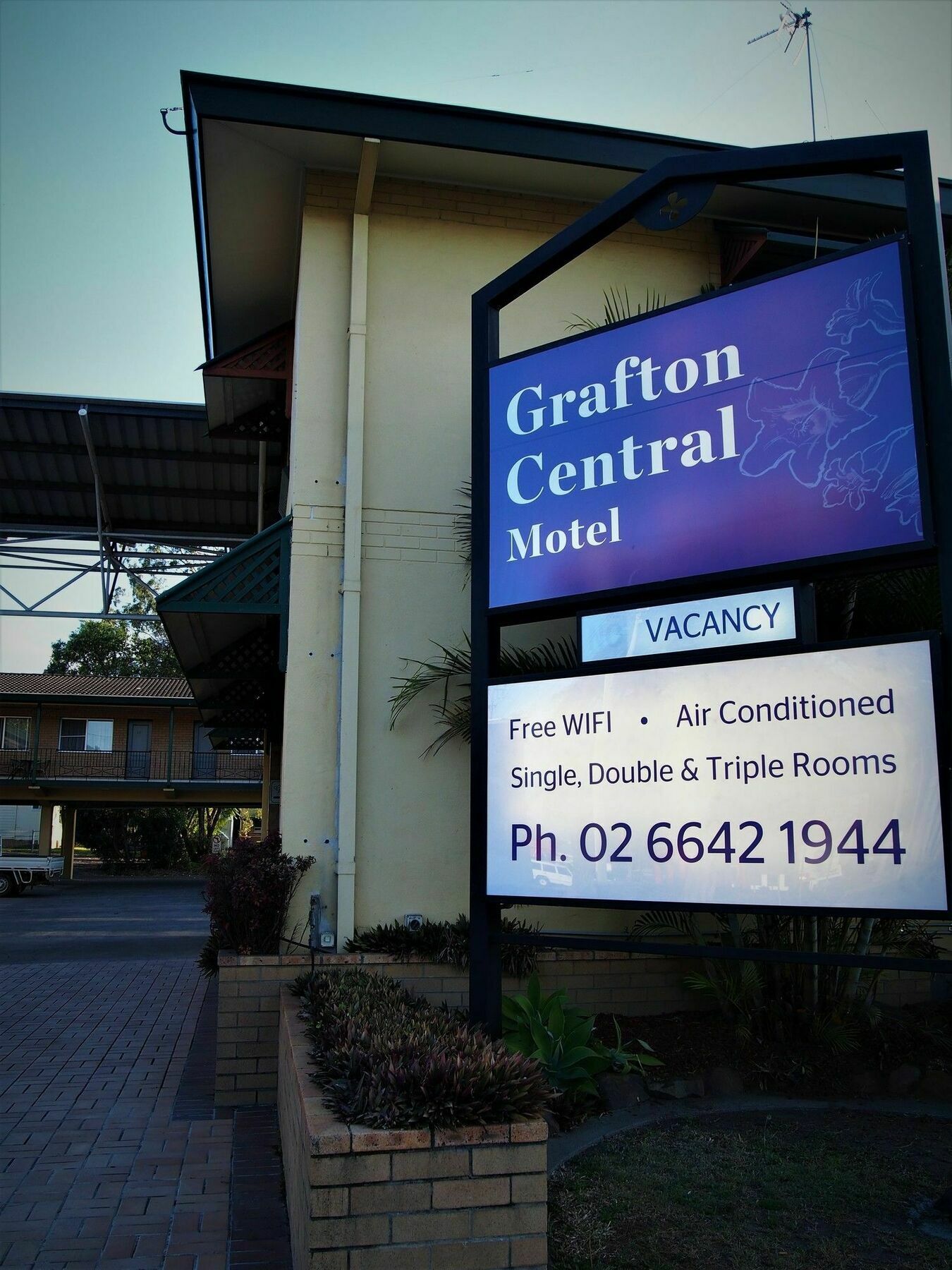 Grafton Central Motel Exteriör bild